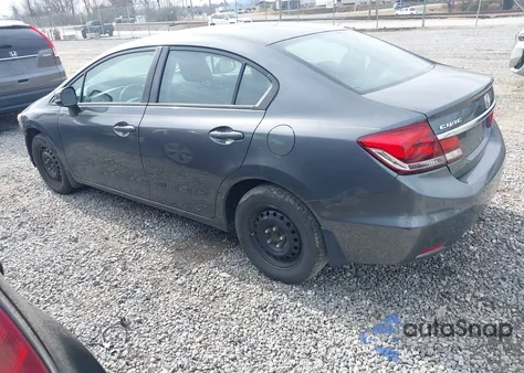 2013 Honda Civic Lx из США, поврежденный, VIN 2HGFB2F51DH302418